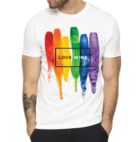 Camiseta LGBT Love Wins