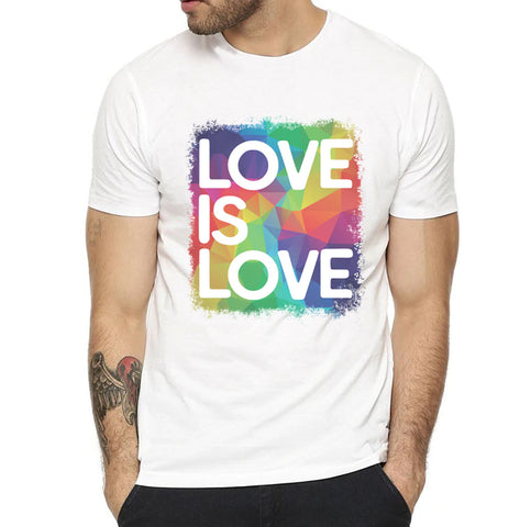 Camiseta LGBT Love Is Love Multi