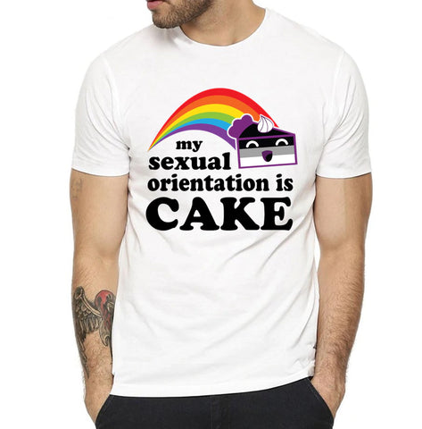 Camiseta LGBT Cake