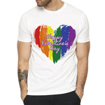 Camiseta LGBT Heart Valentines Day