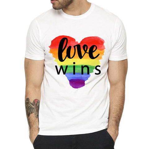 Camiseta LGBT Love Wins Hand