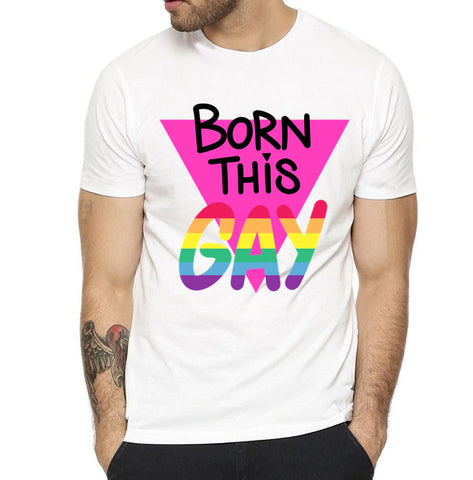 Camiseta LGBT Born This Gay